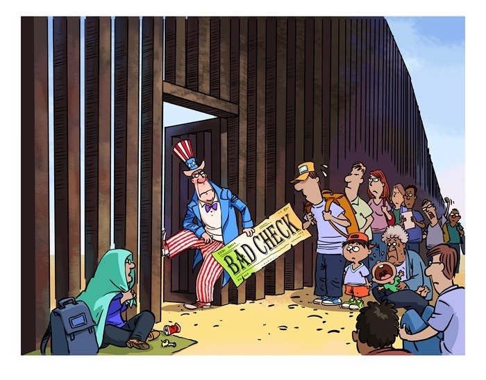 漫畫作者：馬宏亮（人民網(wǎng)版權(quán)圖片，未經(jīng)授權(quán)請勿轉(zhuǎn)載。）