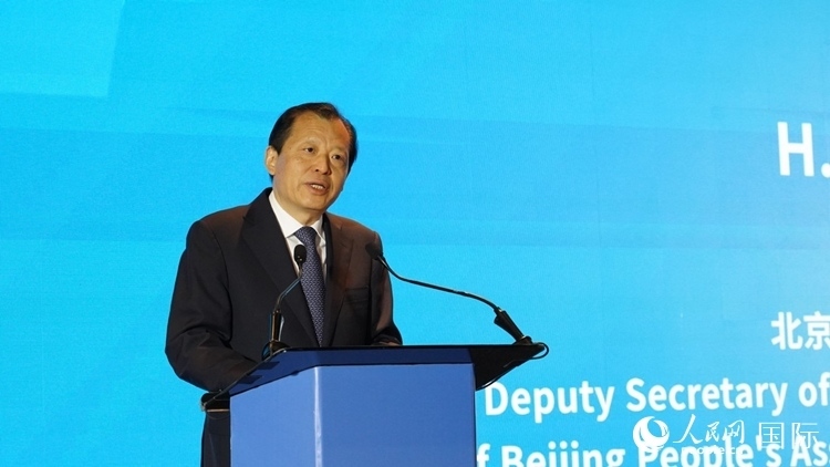 劉偉副書(shū)記致辭。人民網(wǎng) 劉暢攝