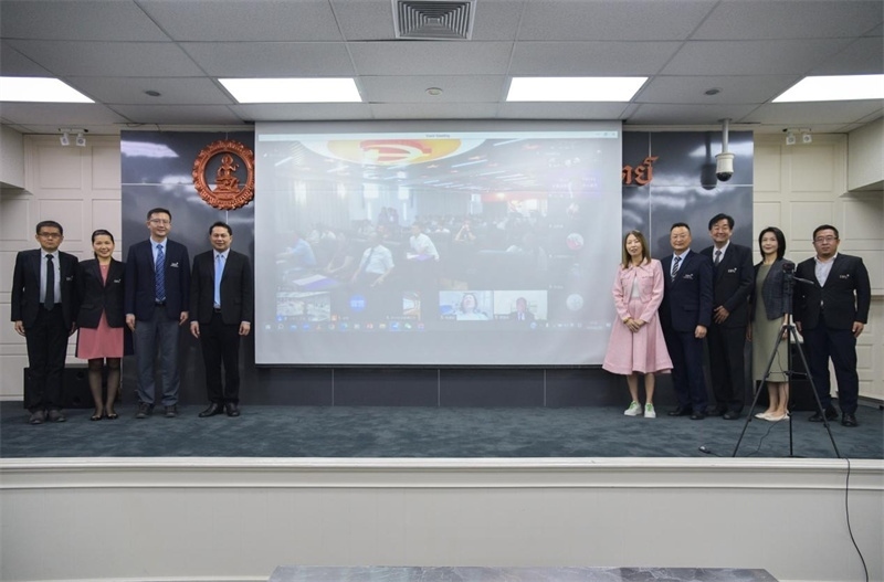 泰國(guó)博仁大學(xué)會(huì)場(chǎng)。中泰文化教育研究中心供圖