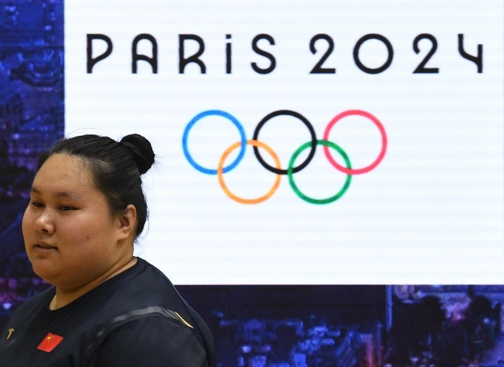 5月10日，國家隊選手李雯雯在訓練中。新華社記者 侯昭康 攝