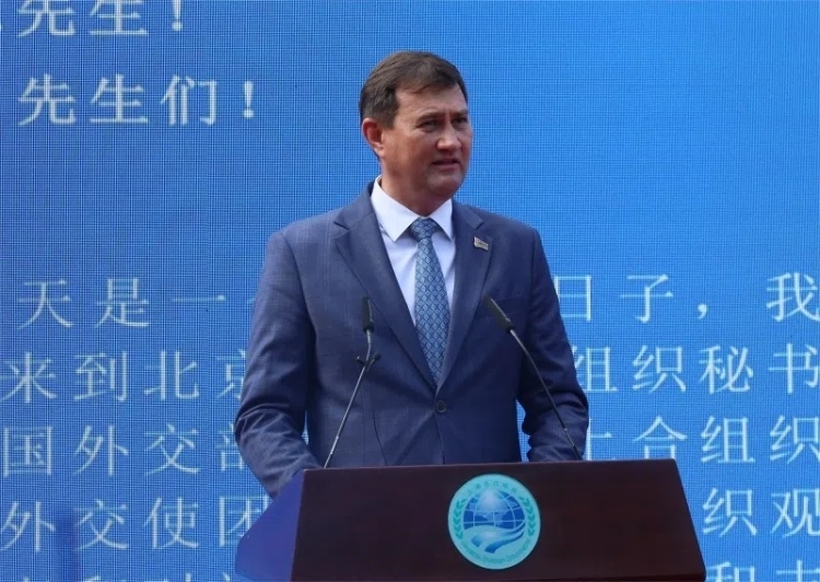 白俄羅斯外交部長馬克西姆·雷任科夫出席活動(dòng)并致辭。主辦方供圖