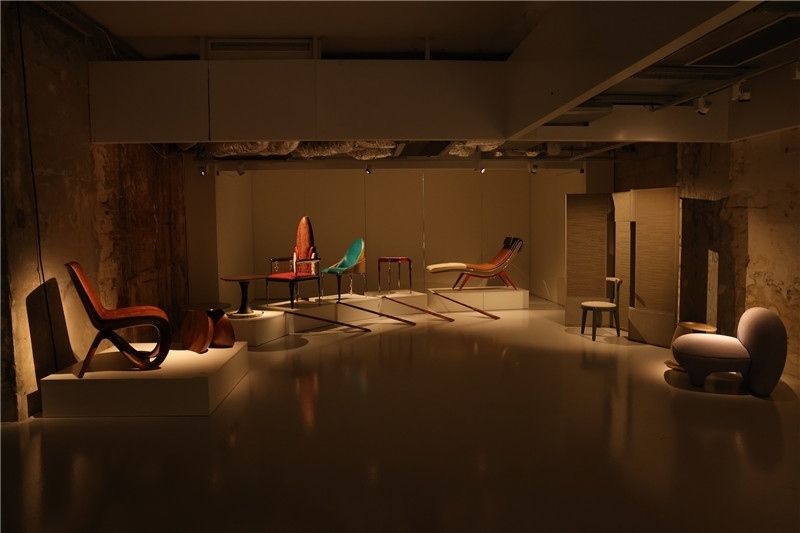 《新生萬物-中國非遺與當(dāng)代設(shè)計(jì)展》展廳。陽光媒體集團(tuán)供圖