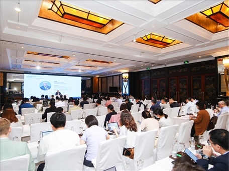 7月11日，由華陽海洋研究中心、中國南海研究院、中國國際法學(xué)會聯(lián)合撰寫的《南海仲裁案裁決再批駁》報(bào)告在北京發(fā)布。華陽海洋研究中心供圖