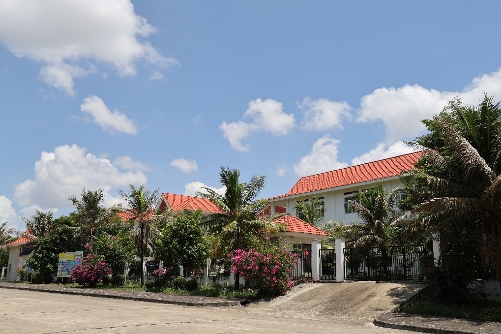 西哈努克省中柬友誼理工學院。西港特區(qū)公司供圖