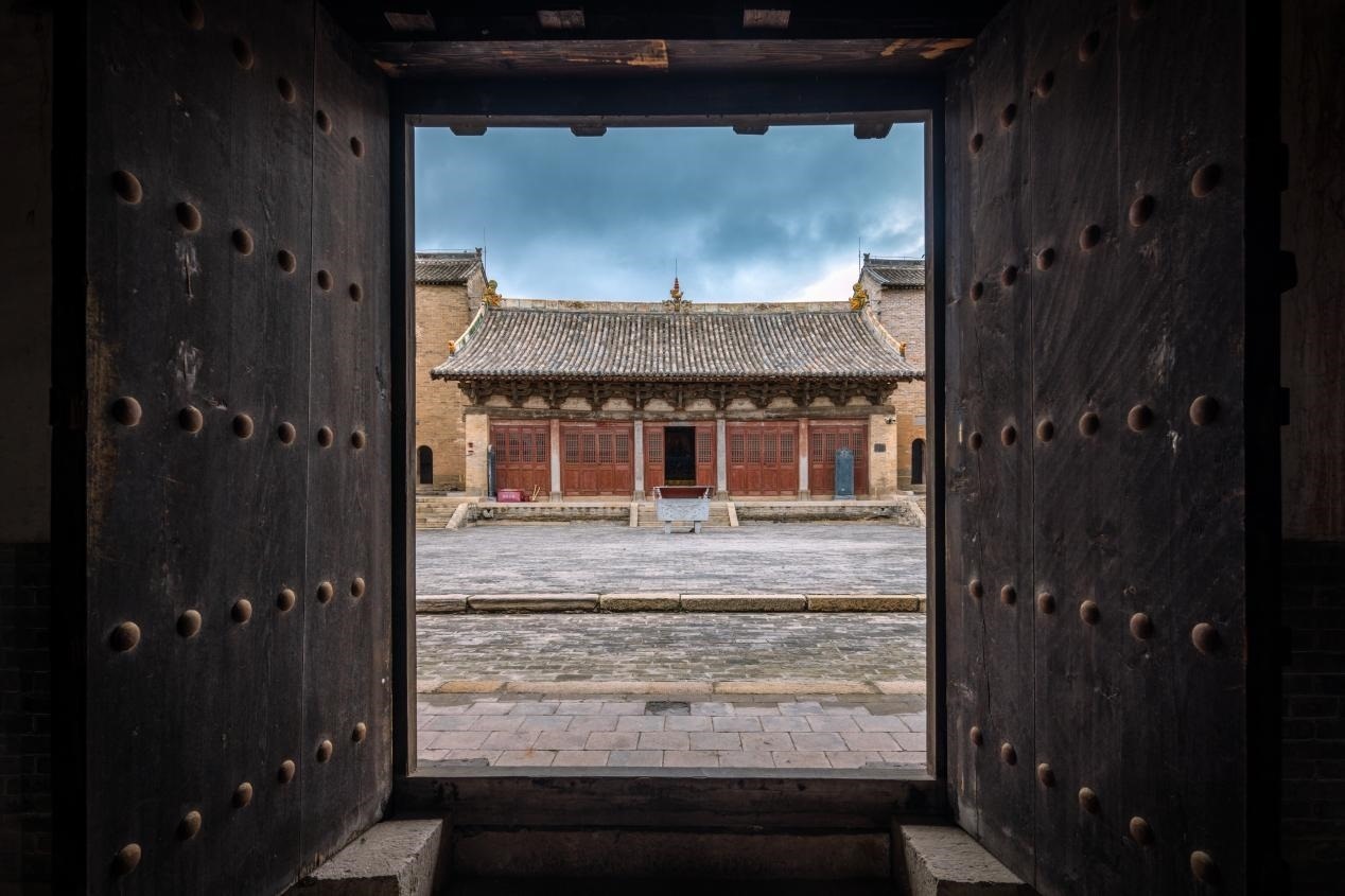 高平市崇明寺一角。蘇唐詩攝