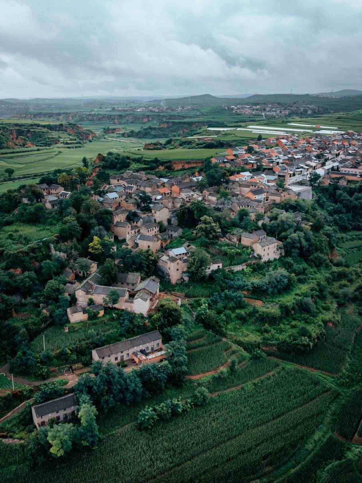 俯瞰永寧寨村。邱活攝