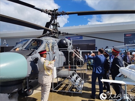 俄羅斯“軍隊(duì)-2024”國際軍事技術(shù)論壇現(xiàn)場。人民網(wǎng)記者 于宏建攝