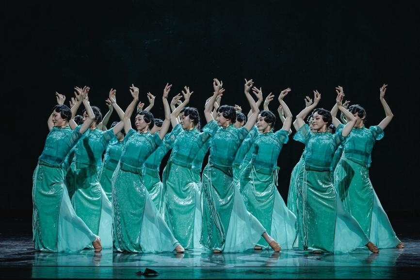 舞劇《熱血當(dāng)歌》演出現(xiàn)場。主辦方供圖