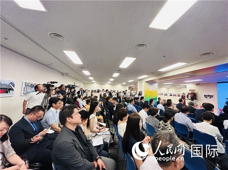 開幕式現(xiàn)場(chǎng)。人民網(wǎng) 許可攝