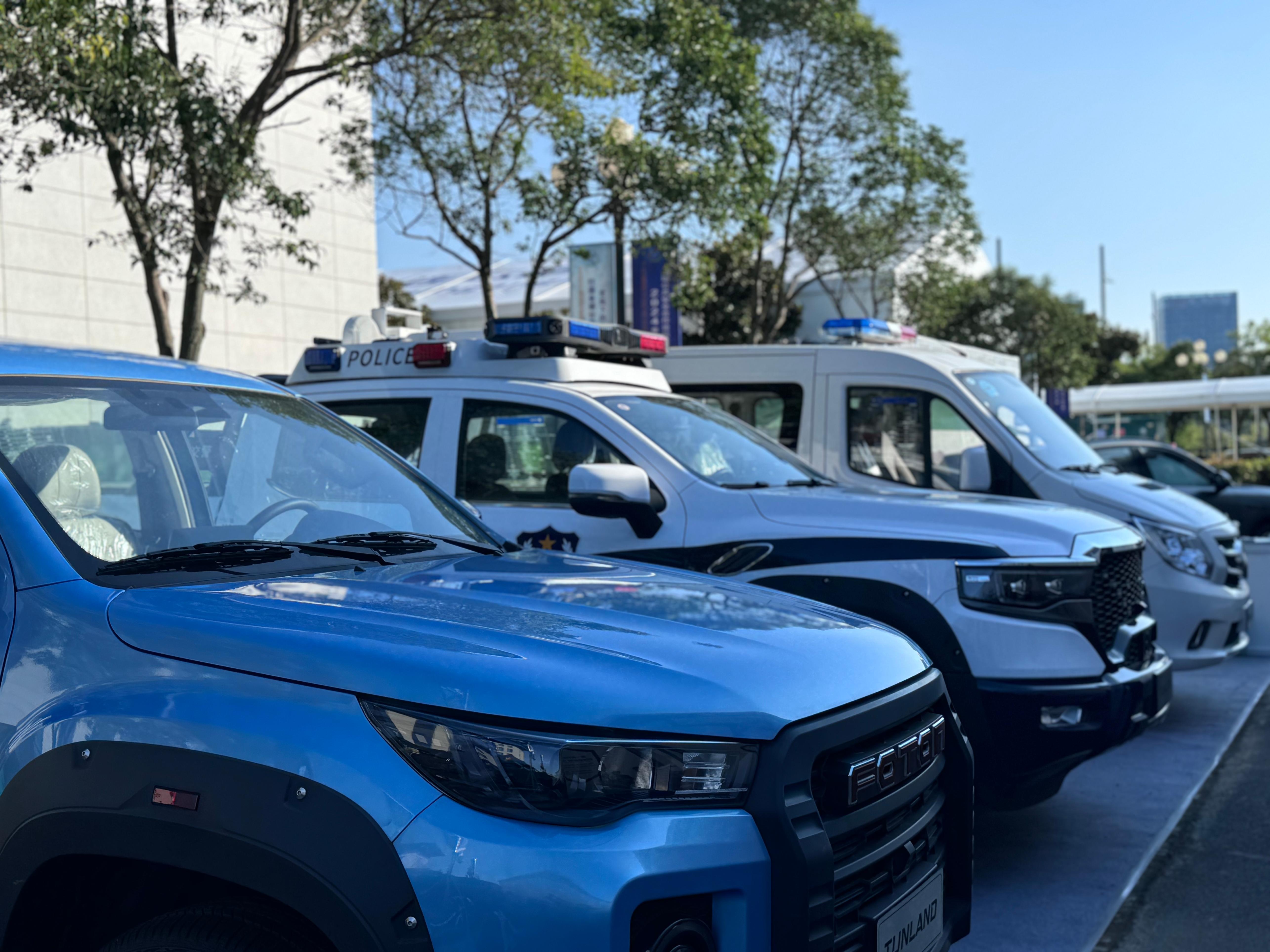 公共安全科技裝備展（連云港）現場。人民網記者 郝萍攝