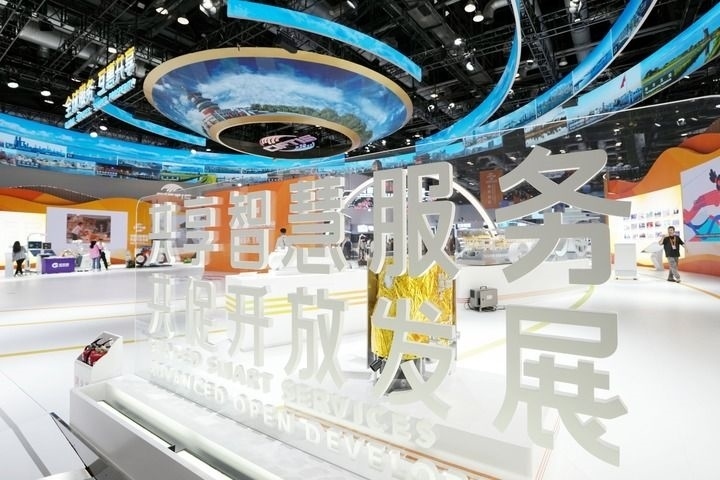 這是2024年9月11日拍攝的國家會議中心內(nèi)景。新華社記者 鞠煥宗 攝