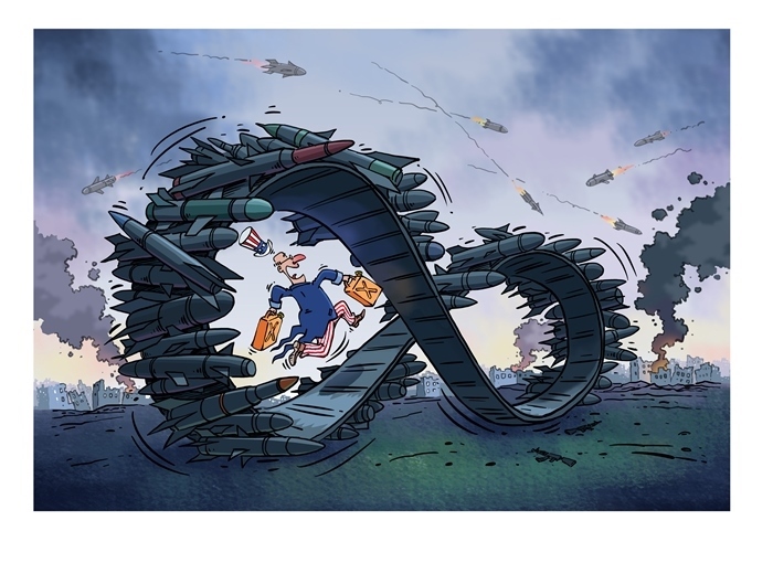 漫畫作者：馬宏亮（人民網(wǎng)版權圖片，未經(jīng)授權請勿轉載。）