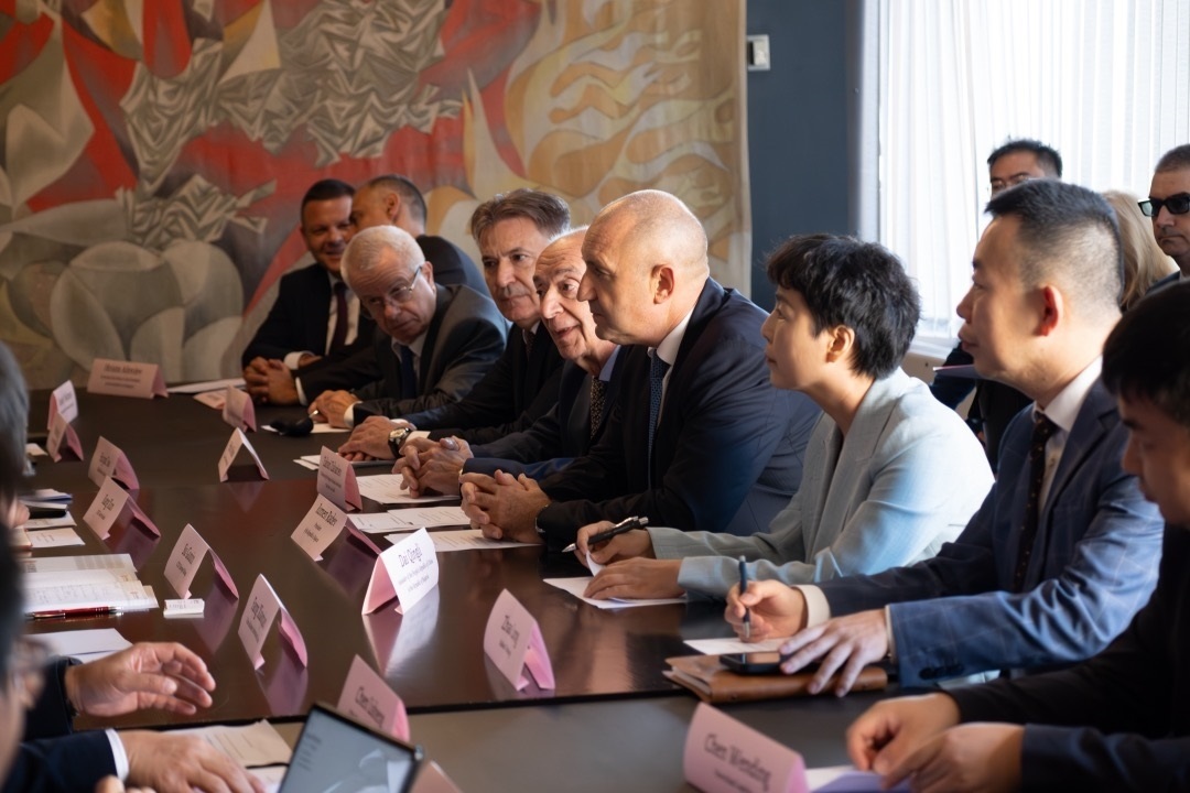 會(huì)議現(xiàn)場。中國駐保加利亞大使館供圖。