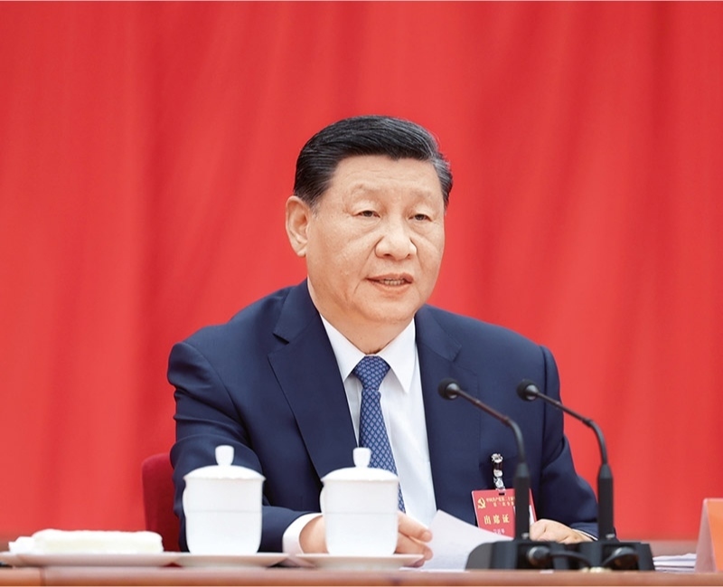 中國(guó)共產(chǎn)黨第二十屆中央委員會(huì)第三次全體會(huì)議，于2024年7月15日至18日在北京舉行。中央委員會(huì)總書記習(xí)近平作重要講話。 新華社記者 鞠鵬/攝