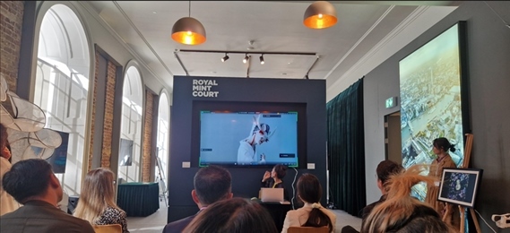 中英青年數(shù)字創(chuàng)意產(chǎn)學(xué)交流會(huì)現(xiàn)場(chǎng)。逸麟 攝