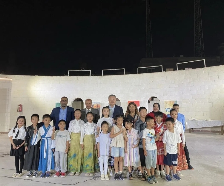 活動(dòng)現(xiàn)場(chǎng)合影。開羅中國(guó)文化中心供圖