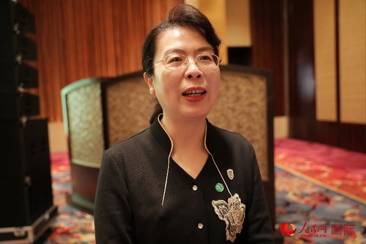 北京外國語大學(xué)亞洲學(xué)院院長、中國馬來研究中心主任蘇瑩瑩教授接受人民網(wǎng)采訪。人民網(wǎng) 王婧攝