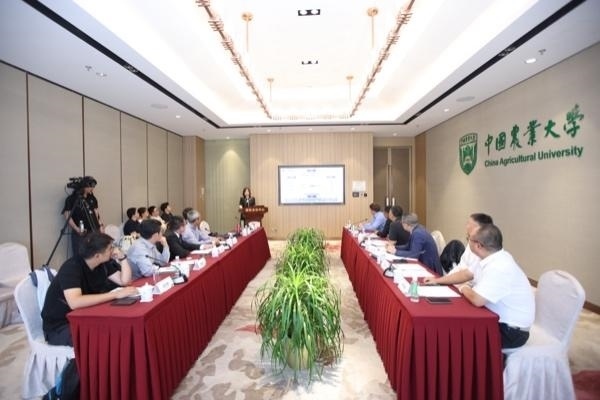 路演會現(xiàn)場。中國農(nóng)業(yè)大學(xué)供圖