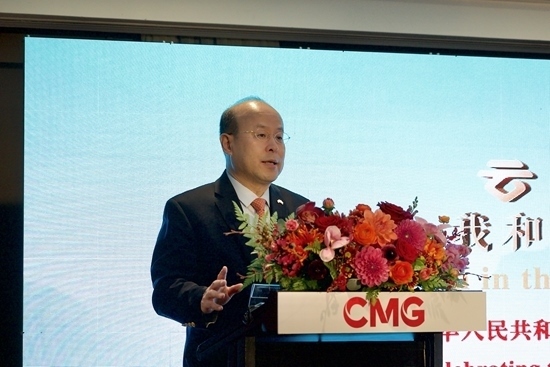 中國(guó)駐澳大利亞大使肖千出席活動(dòng)并致辭。張舒惠攝