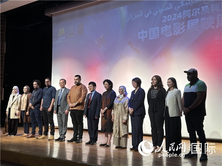 中阿兩國(guó)官員、電影行業(yè)從業(yè)者、媒體代表等出席開幕式 郝瑞敏攝