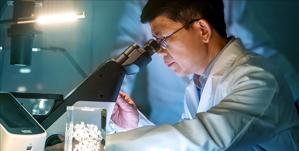 陳志堅。圖片來源：美國德克薩斯大學(xué)西南醫(yī)學(xué)中心官網(wǎng)