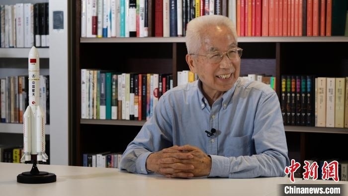 中國(guó)工程院院士龍樂豪。(中國(guó)運(yùn)載火箭技術(shù)研究院供圖)