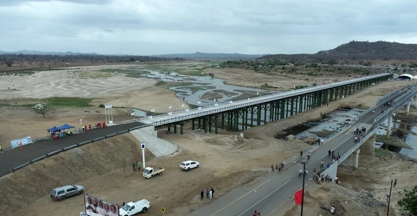 大橋全景。中交二公局第二工程有限公司供圖