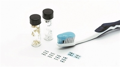  一種基于酞菁銅的晶體管研發(fā)成功。圖片來源：美國趣味工程網(wǎng)站