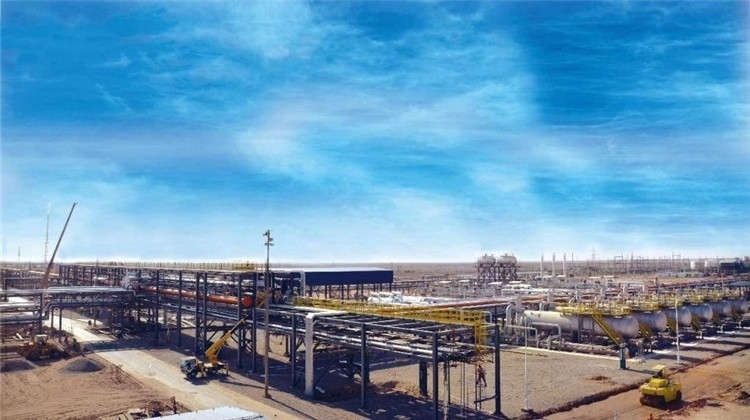 油田廠區(qū)一景。中國海油供圖