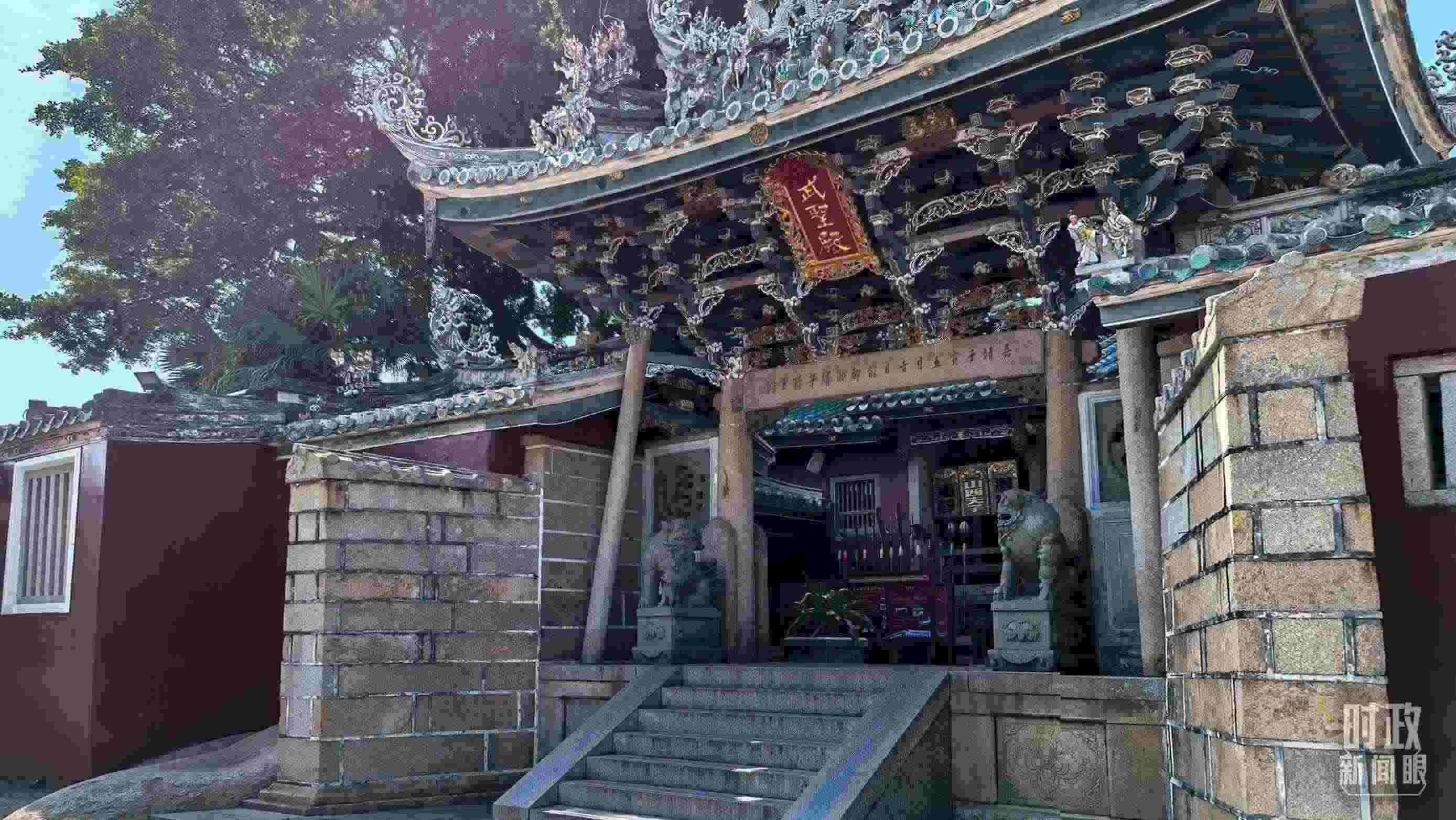 △關(guān)帝文化產(chǎn)業(yè)園。（總臺央視記者陸泓宇拍攝）