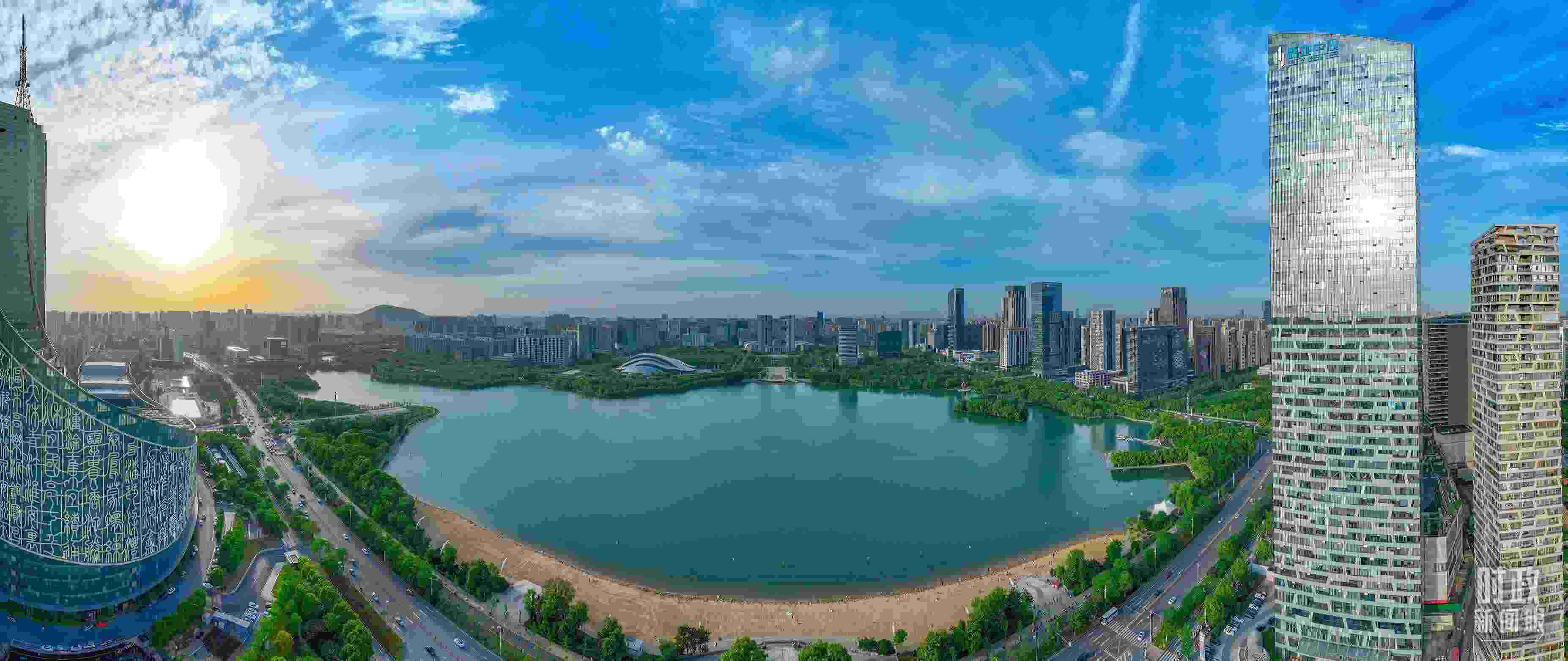 △安徽省合肥市。（合肥市蜀山區(qū)融媒體中心葛慶釗供圖）