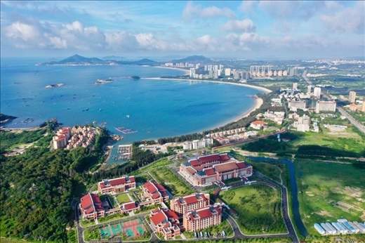 東山縣（無(wú)人機(jī)拍攝）。