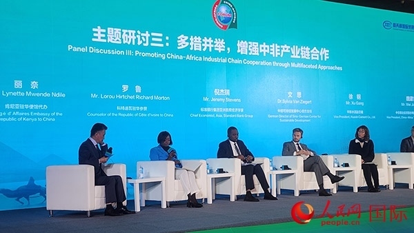 來賓在論壇主題研討三發(fā)言。人民網(wǎng)記者 萬宇攝