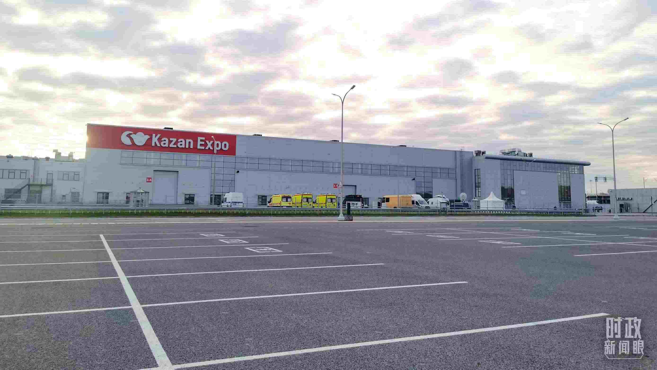 △ 喀山會展中心。（總臺央視記者曹亞星拍攝）