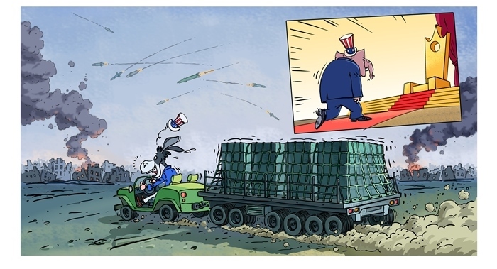 漫畫作者：馬宏亮（人民網(wǎng)版權(quán)圖片，未經(jīng)授權(quán)請勿轉(zhuǎn)載。）