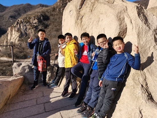 登山隊員供圖。