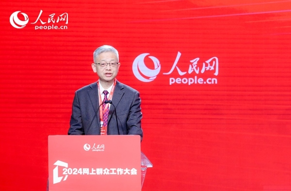 寧夏回族自治區(qū)銀川市委社會(huì)工作部副部長(zhǎng)李卒作實(shí)踐分享。人民網(wǎng) 鄂智超攝