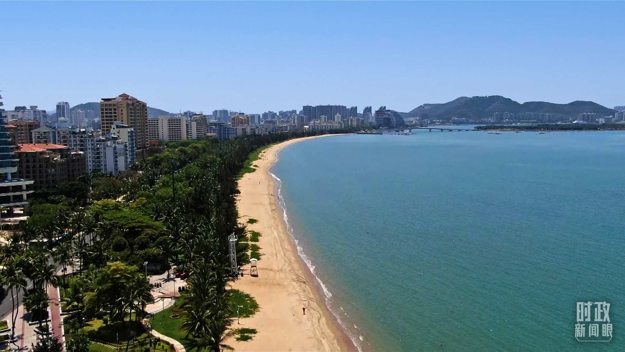 海南三亞。（總臺記者張偉克拍攝）