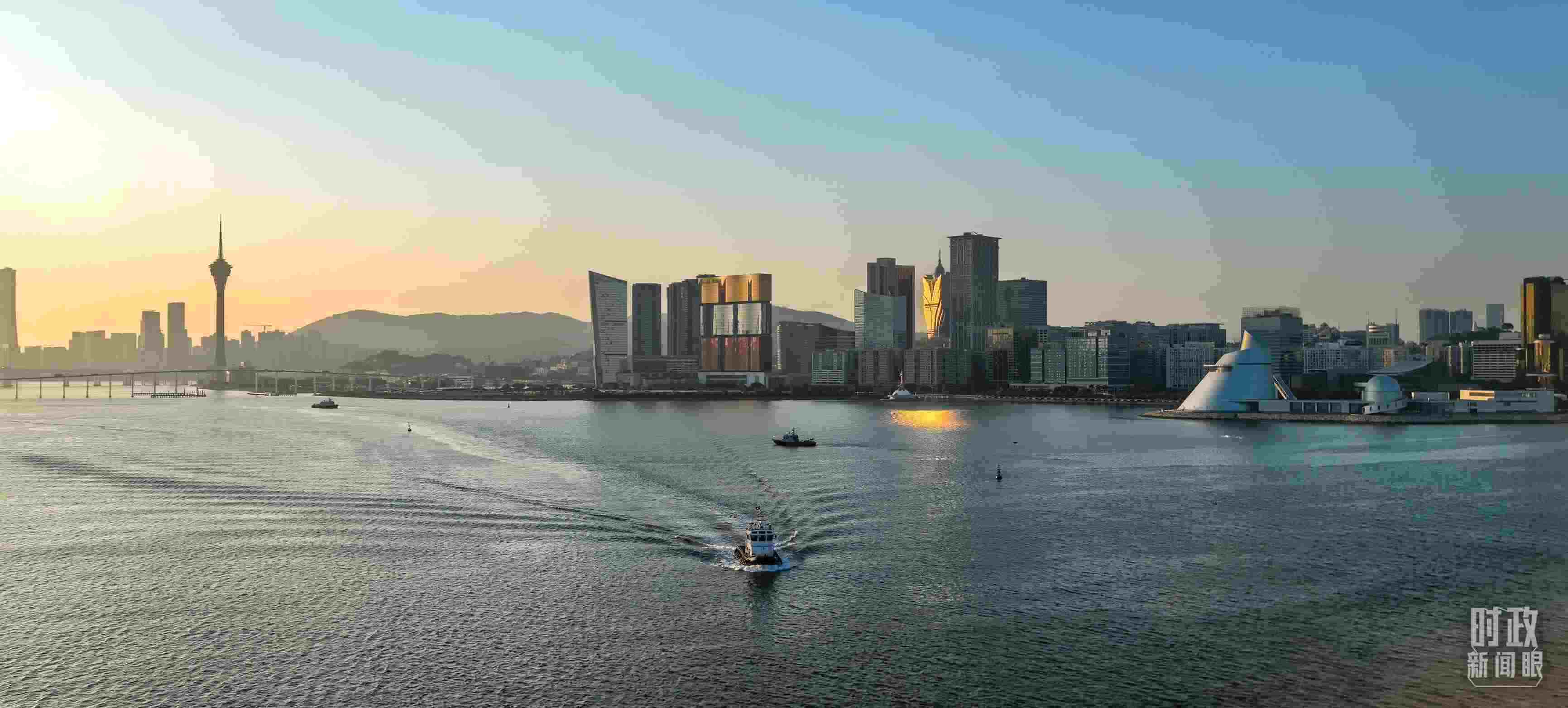 △澳門風(fēng)光。（總臺央視記者王子杭拍攝）