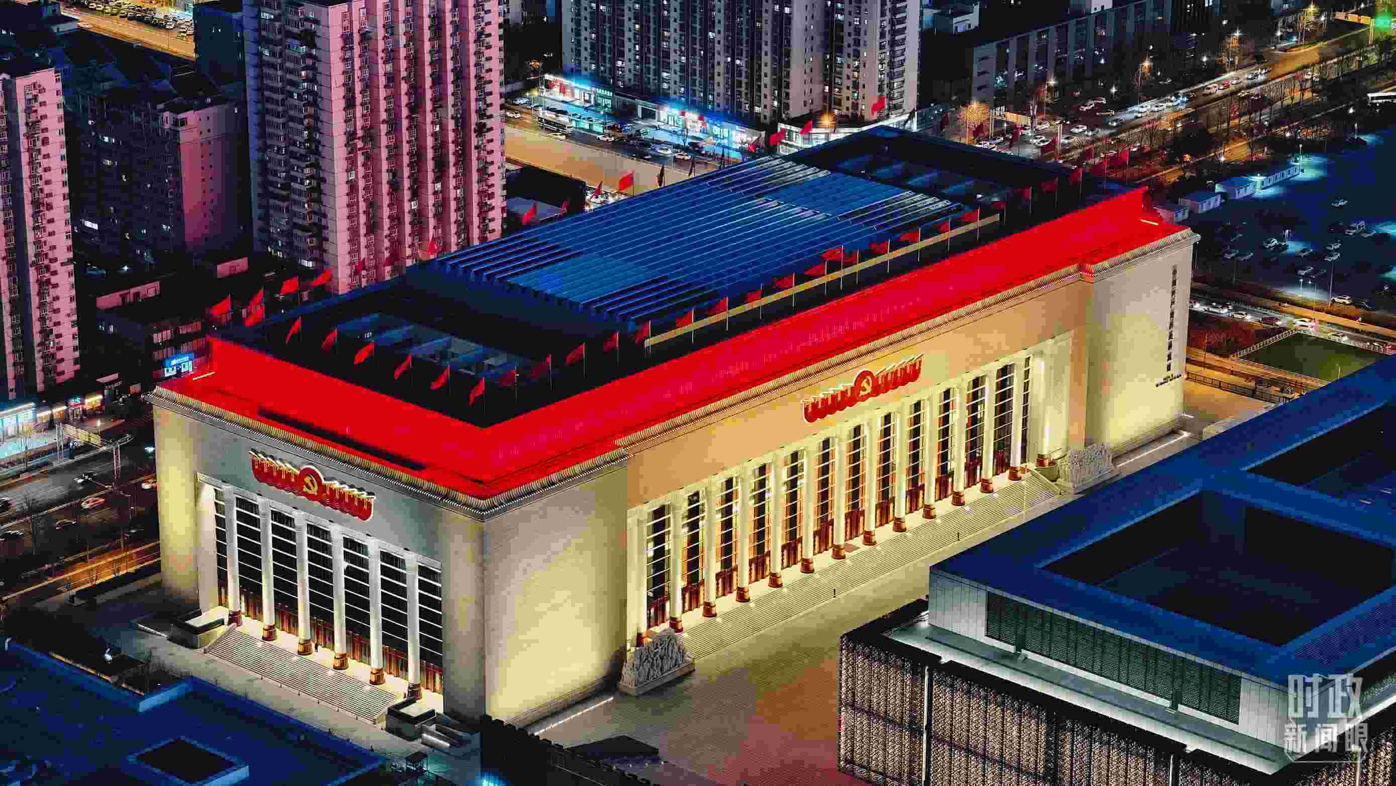 △中國共產(chǎn)黨歷史展覽館。（總臺央視記者張宇拍攝）