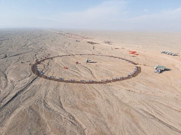 無(wú)線節(jié)點(diǎn)儀器檢測(cè)現(xiàn)場(chǎng)。受訪者供圖