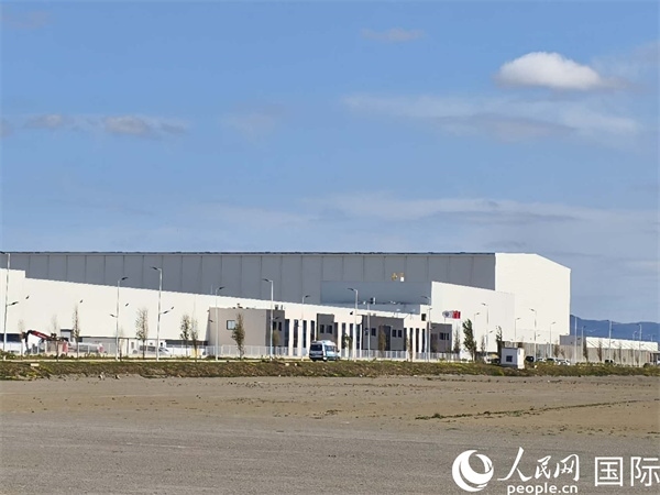 科技城內(nèi)已經(jīng)建成的工廠。人民網(wǎng)記者 黃培昭攝