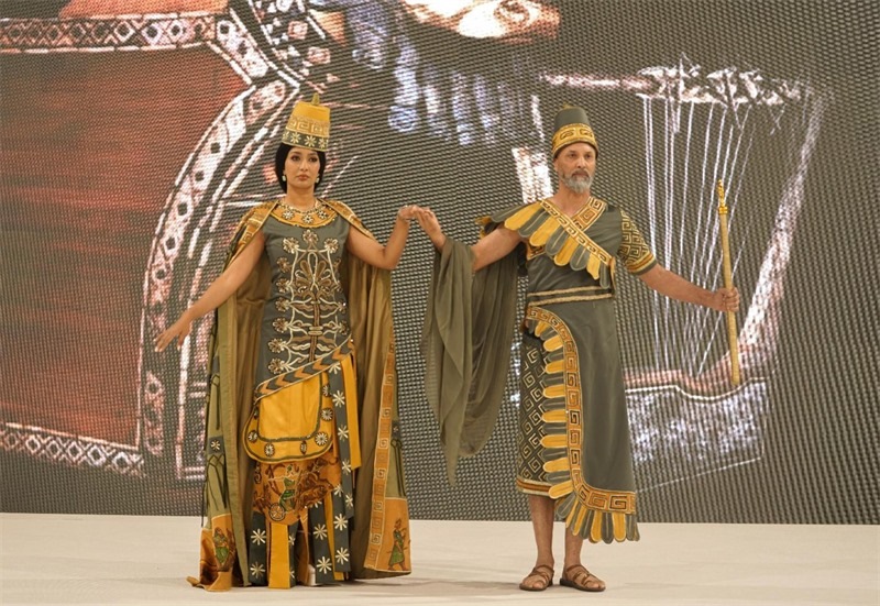 伊拉克時(shí)尚館舉辦的時(shí)裝展。伊拉克時(shí)尚館供圖