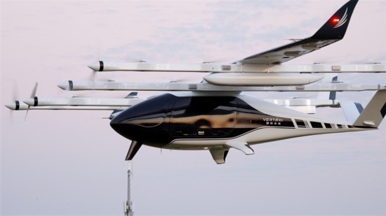 電動(dòng)垂直起降飛行器M1。受訪者供圖