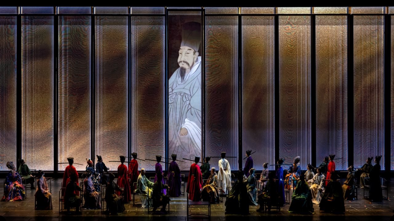 《蘇堤春曉》演出現(xiàn)場。國家話劇院供圖