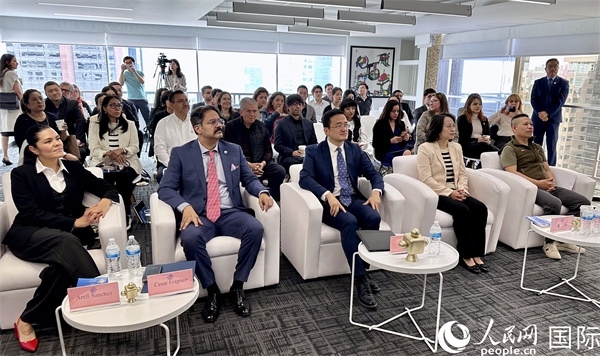 推介會現場。