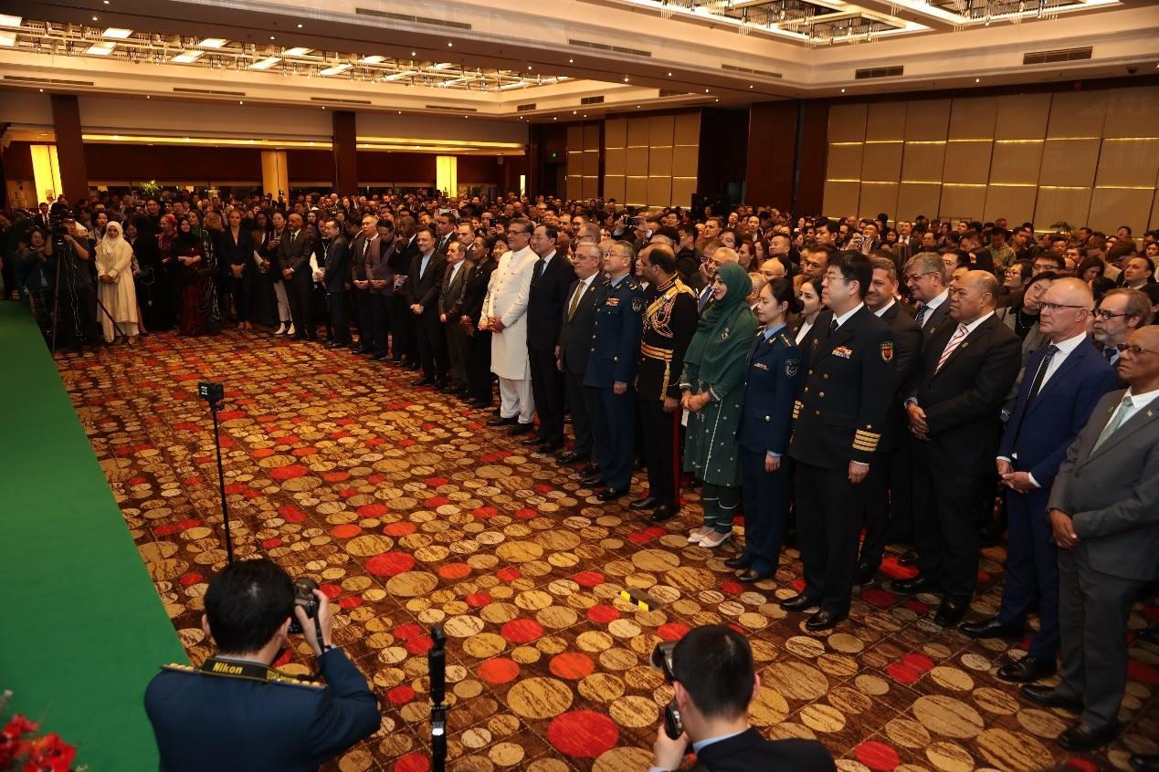 招待會(huì)現(xiàn)場(chǎng)。巴基斯坦駐華大使館供圖