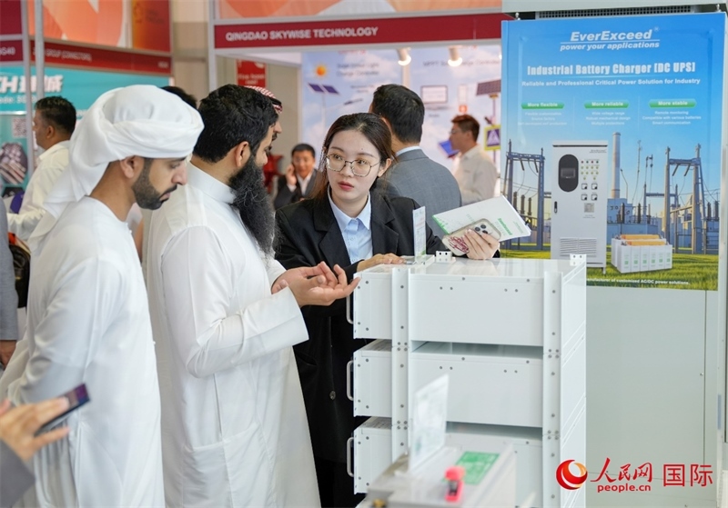 展會現(xiàn)場。人民網(wǎng) 塔里克·易卜拉欣攝