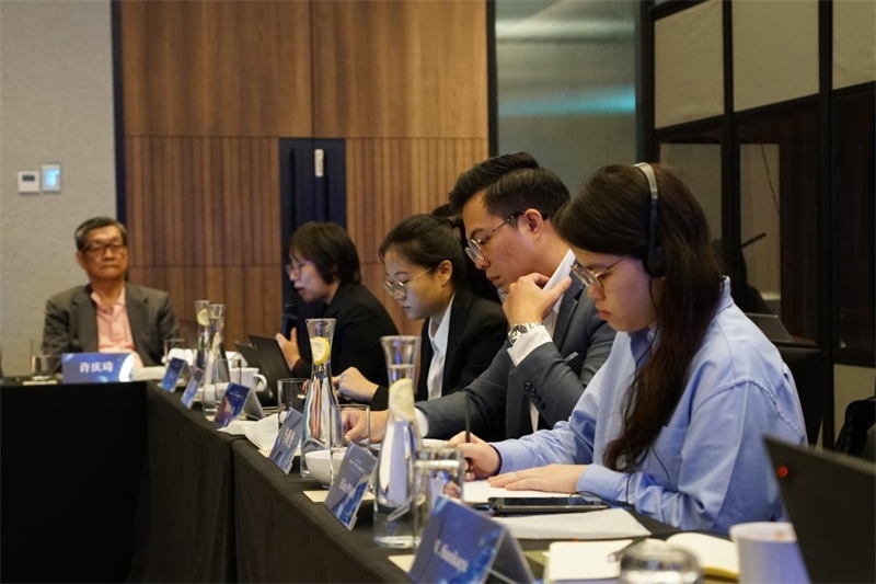 分享會(huì)現(xiàn)場(chǎng)，中馬兩國(guó)記者認(rèn)真記錄。林俊揚(yáng)攝