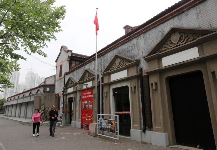 這是2018年5月1日拍攝的中國勞動組合書記部舊址陳列館外景。新華社記者 劉穎 攝